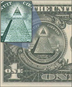 Reverse of the Great Seal: All Seeing Eye