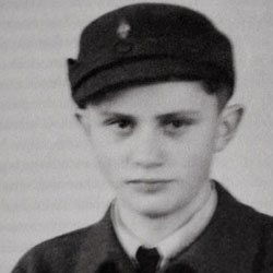 Pope Benedict XVI as young Joseph Ratzinger.